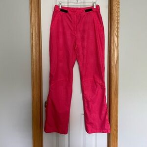 Sunice Hot Pink Patterned Typhoon Zephal Waterproof Pants Size Medium
